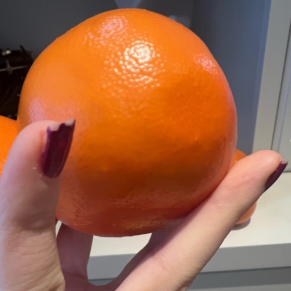 Fake Orange Artificial Fruits Model Lifelike Tangerine Home House Decor 8 Total - Picture 5 of 13